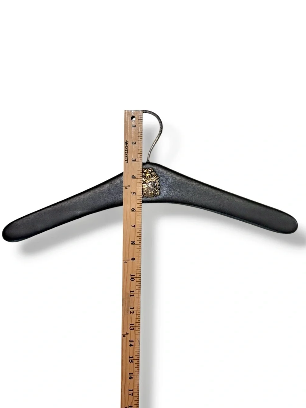 LIA OF SWITZERLAND Mid Century Luxury Covered Hangers Set of 5 VINTAGE